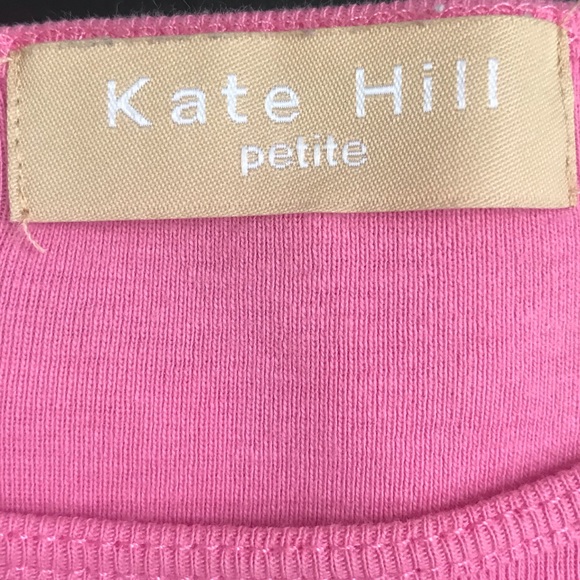 EUC Hot Pink Petite Tee - Picture 5 of 6